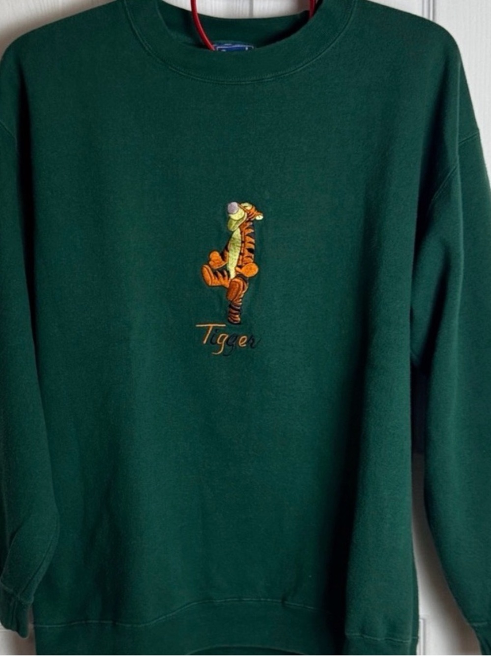Green Tiger Embroidered Crewneck Sweatshirt, from Winnie The Pooh
